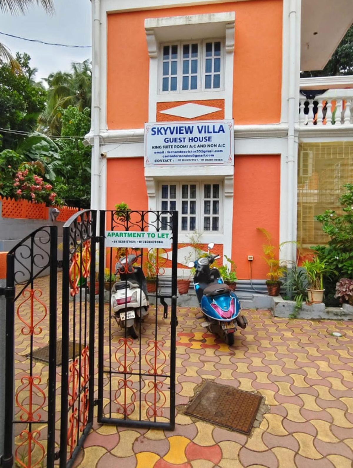 Skyview Villa Candolim Exterior foto